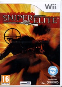Sniper Elite PAL Wii PAL box art